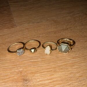 Kendra Scott Ring Set